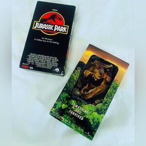 Jurassic Park & The Lost World VHS lot | Movies Physical Media